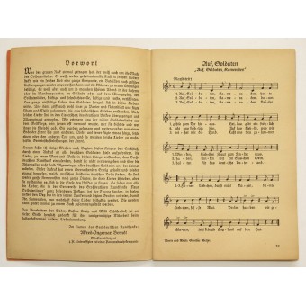 Military songs for soldiers, brochure Das Leid der Front. Espenlaub militaria